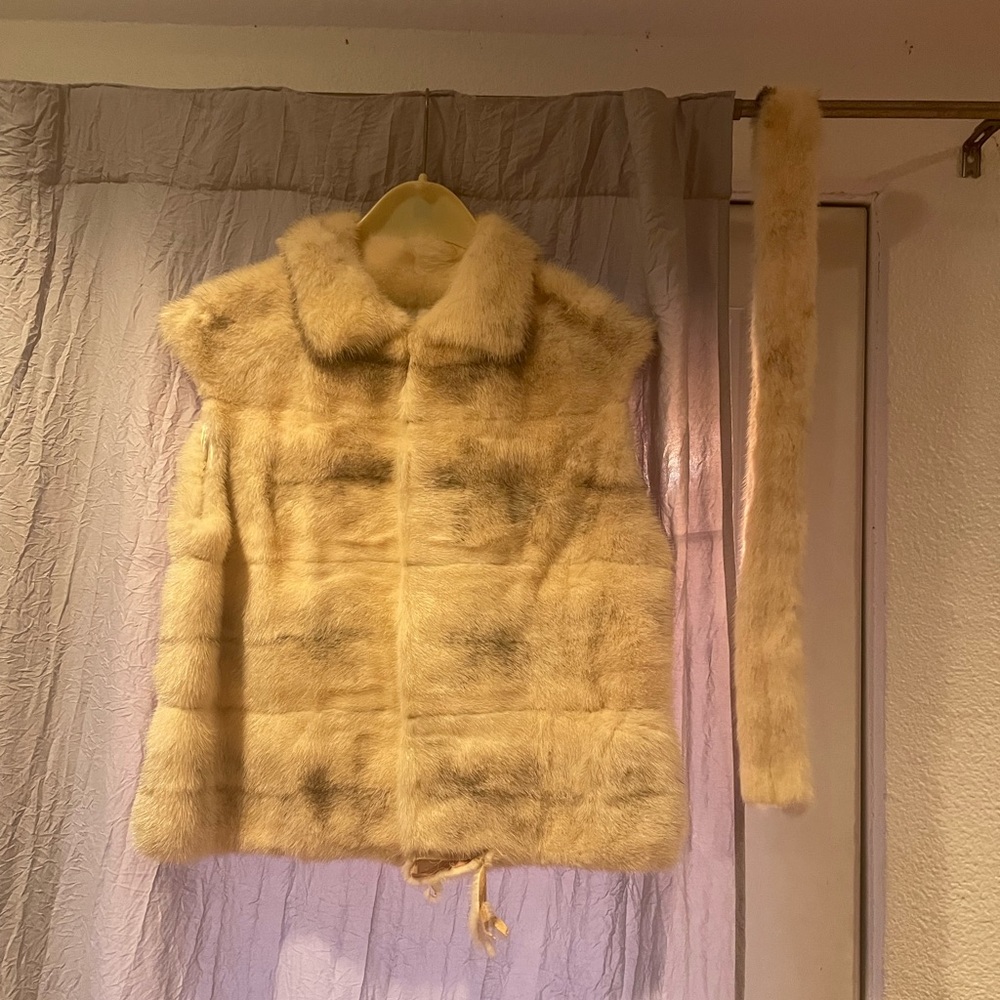 Real Mink Vest